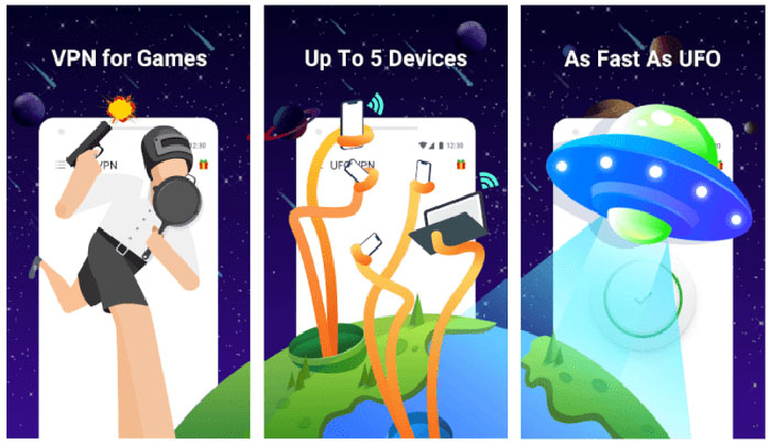 UFO VPN Basic para COD Mobile