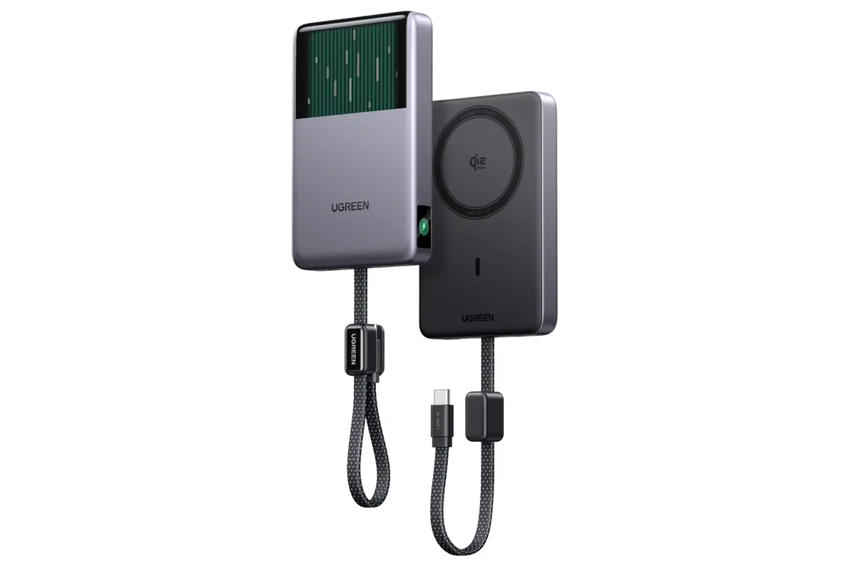 UGREEN MagFlow Pro Magnetic Power Bank el primer power bank magnatico Qi2 de 25W con refrigeracion liquida por microbomba del mundo
