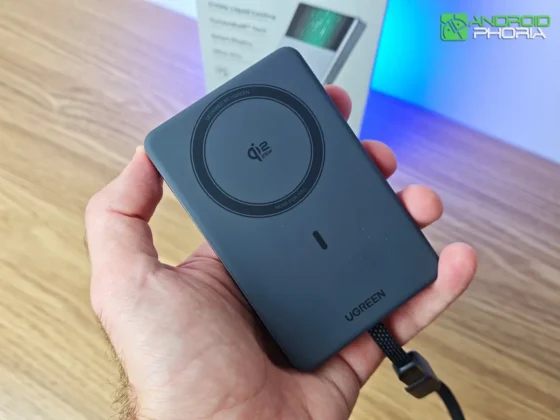 UGREEN MagFlow Pro Magnetic Power Bank se siente muy premium en la mano