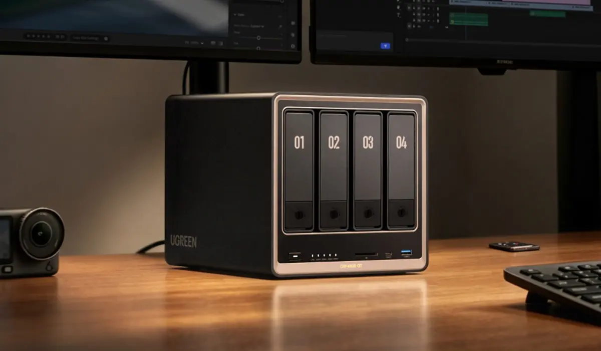 UGREEN NASync DXP4800 GT la bestia de cuatro bahias para flujos de trabajo pesados