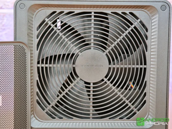 UGREEN NASync DXP4800 GT su ventilador de 144 mm es muy silencioso