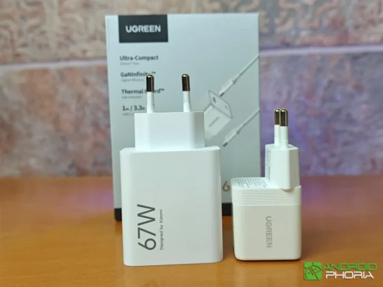 UGREEN Nexode Air 65W Charger es muchisimo mas compacto que los tipicos cargadores de mas de 60 W
