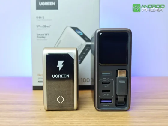 UGREEN Nexode Pro 160 W es solo un poco mas grande que un cargador rapido