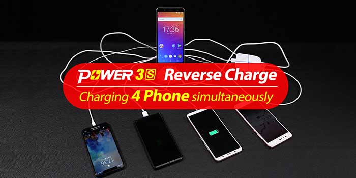 Ulefone Power 3S carga 4 moviles