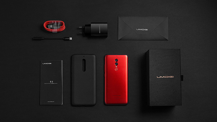 Umidigi S2 Pro contenido caja