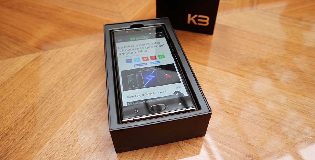 Unboxing Oukitel K3