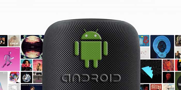 use homepod with android