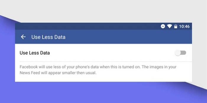 Usar menos datos en Facebook