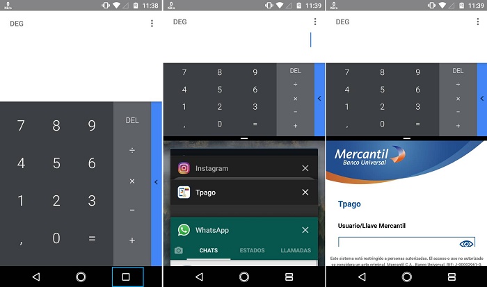 Utilizar función pantalla dividida en cualquier Android