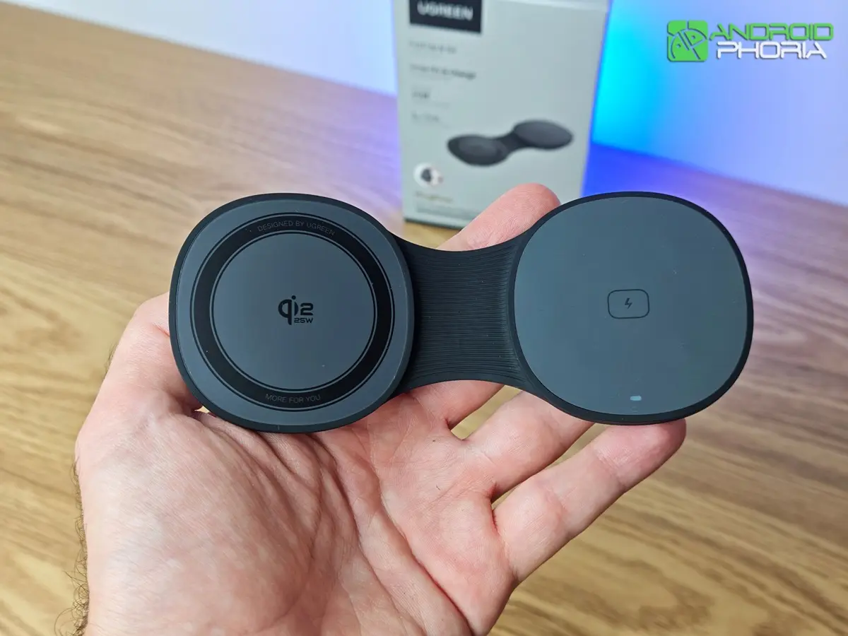 Vale la pena comprar el UGREEN MagFlow 2-in-1 Foldable Wireless Charger