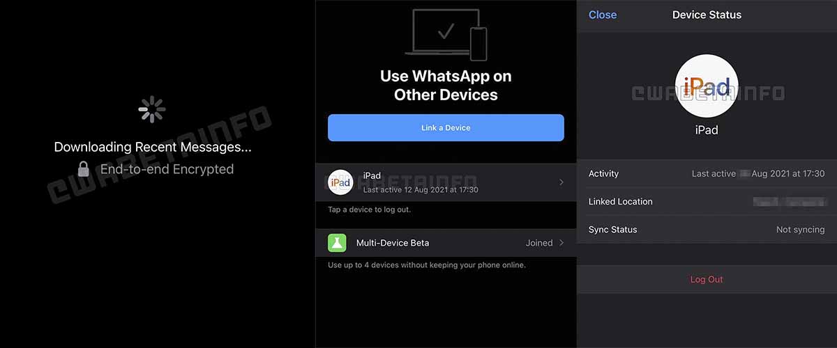 Varias sesiones abiertas mismo WhatsApp filtración