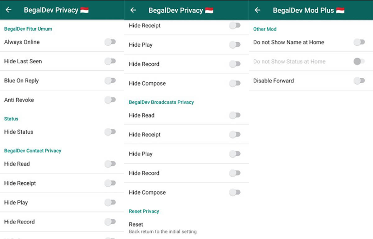 Ventajas de WhatsApp Begal Android