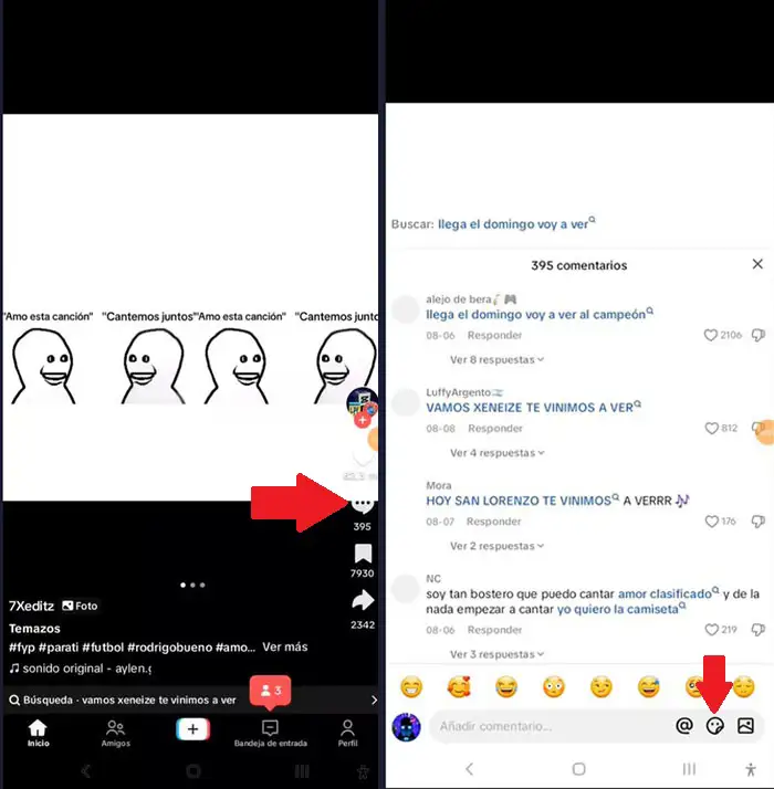 See Gifs In Tiktok Comments