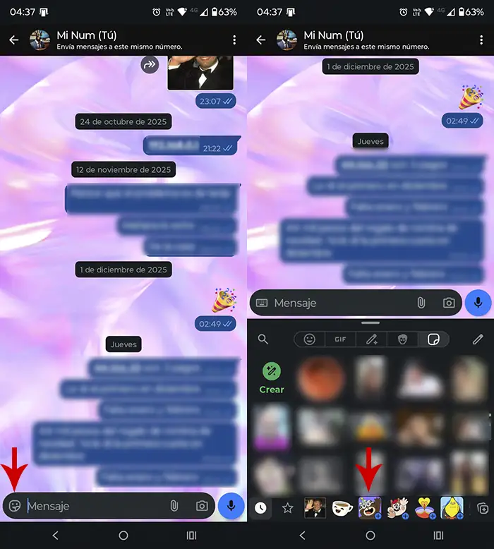 Ver stickers de Año Nuevo WhatsApp 2026