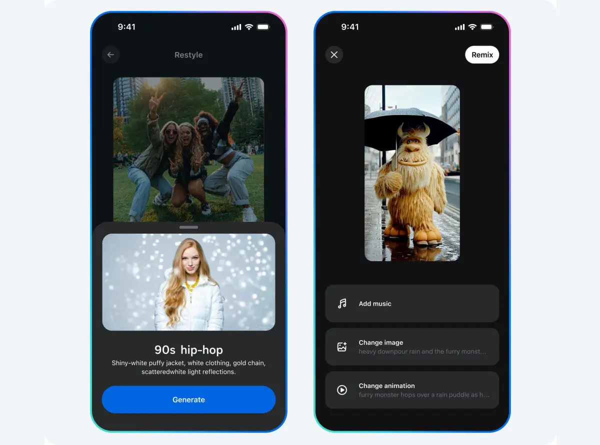 Vibes, Meta'S New Social Network Focused On Videos With Ai 3 Meta Ai Vibes