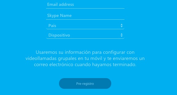 Videollamadas en grupo Skype para Android