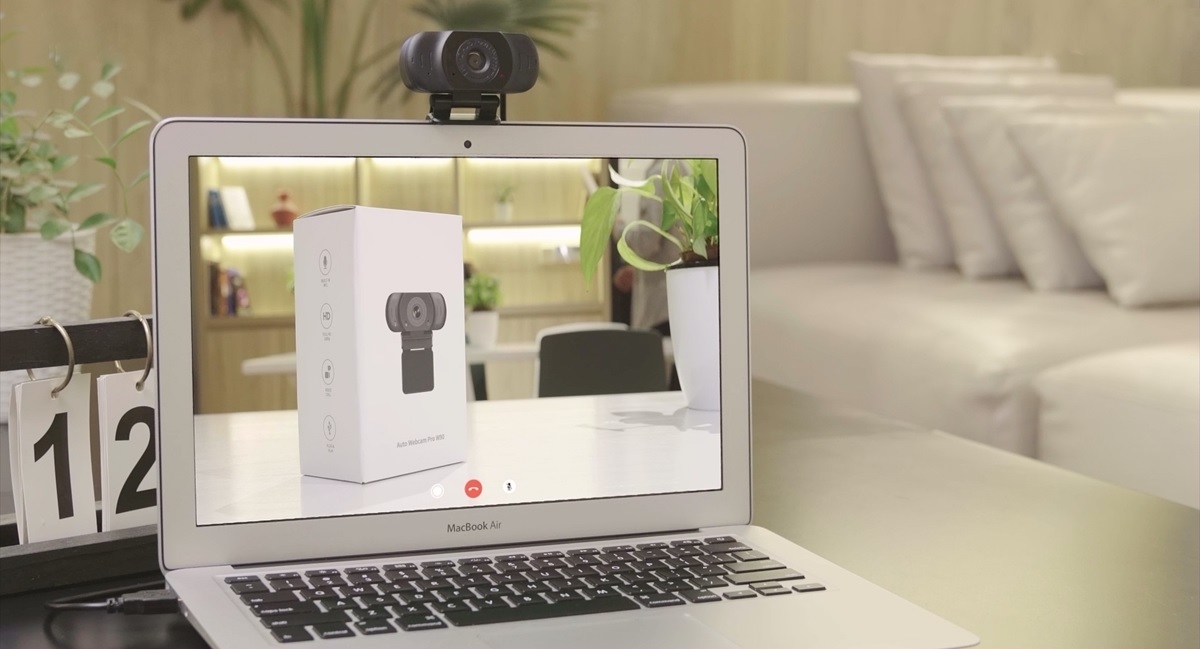 Vidlok Auto Webcam pro W90 en portatil