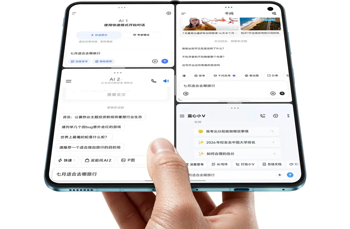 Vivo X Fold6 movil plegable