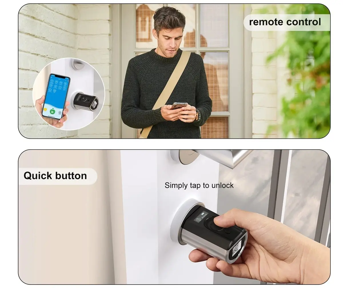 WELOCK Smart Lock Touch41 una cerradura inteligente que puedes abrir con la huella una tarjeta o con la app