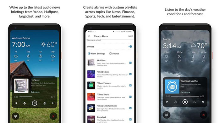 WakingNews Alarm Clock Android