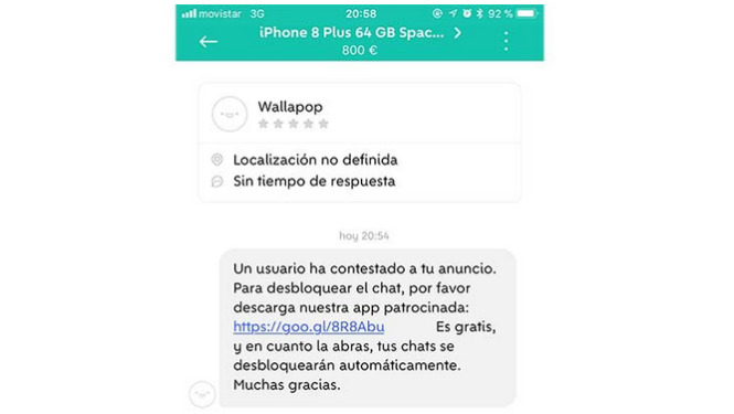 Wallapop Mensaje Estafa(1)