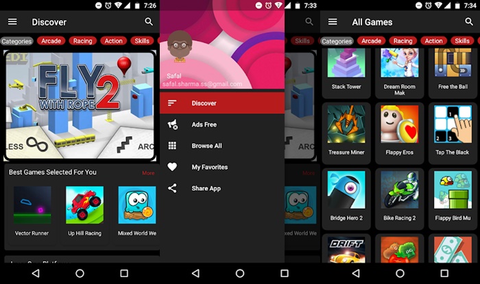 Web Games Portal servicio de minijuegos en la nube