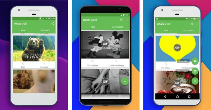 Whats a Gif - GIFS Sender
