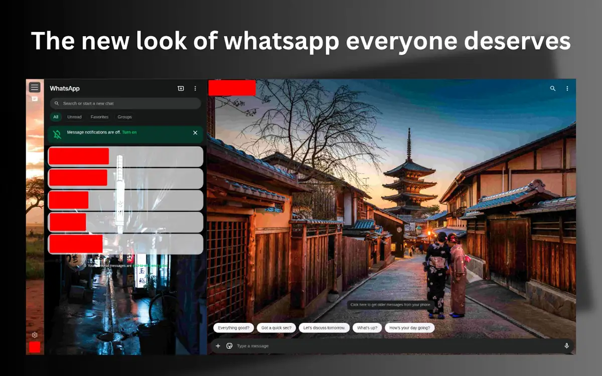 WhatsApp Web Customizer