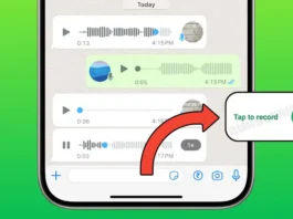 WhatsApp añade un widget para grabar y enviar audios más rápido