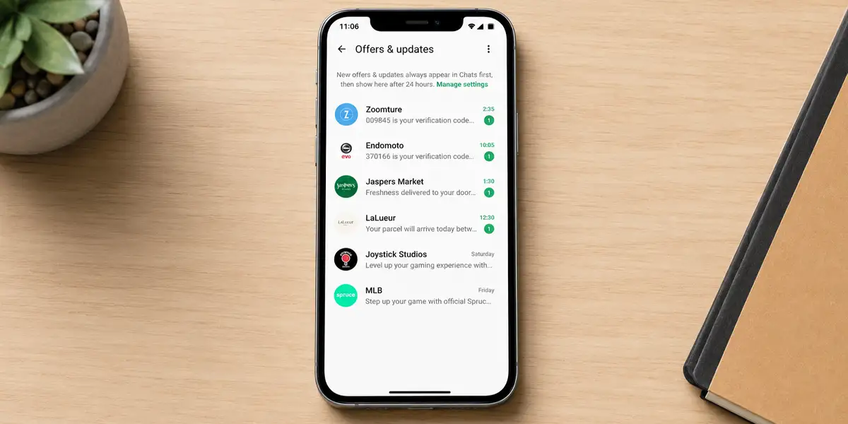 WhatsApp prepara una carpeta para separar los mensajes de grandes empresas