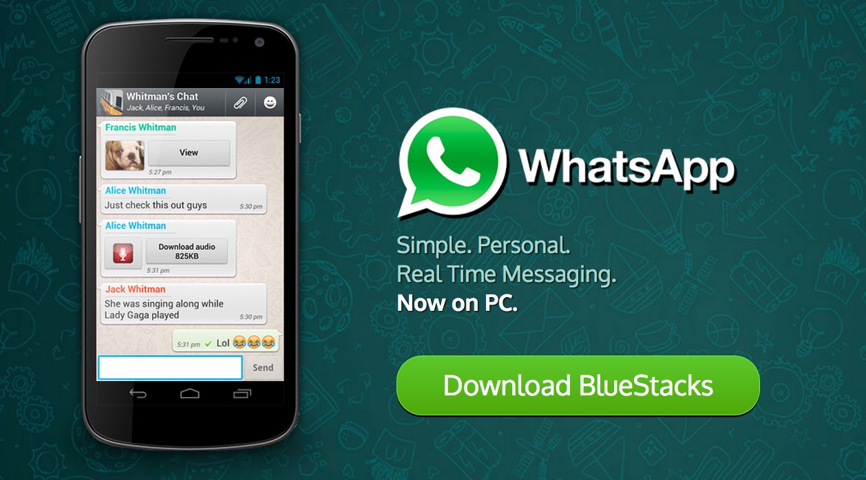 WhatsApp en Windows con BlueStacks