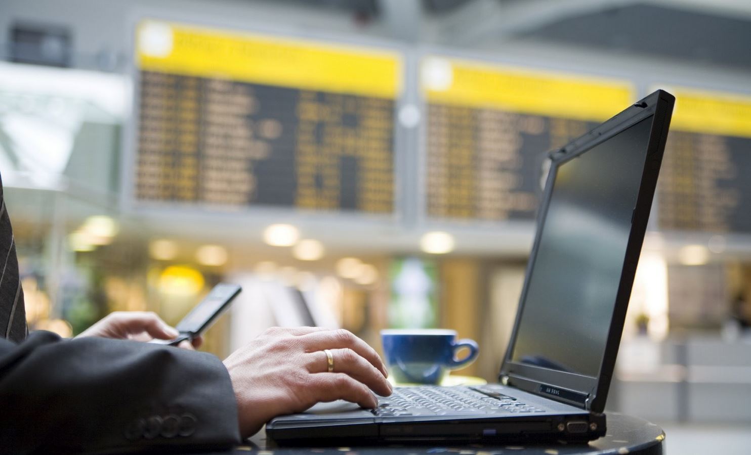 WiFi gratis en el aeropuerto