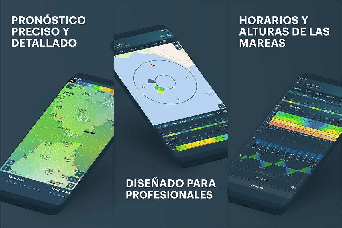 Windy.app: una de las mejores apps para ver la trayectoria de huracanes desde Android