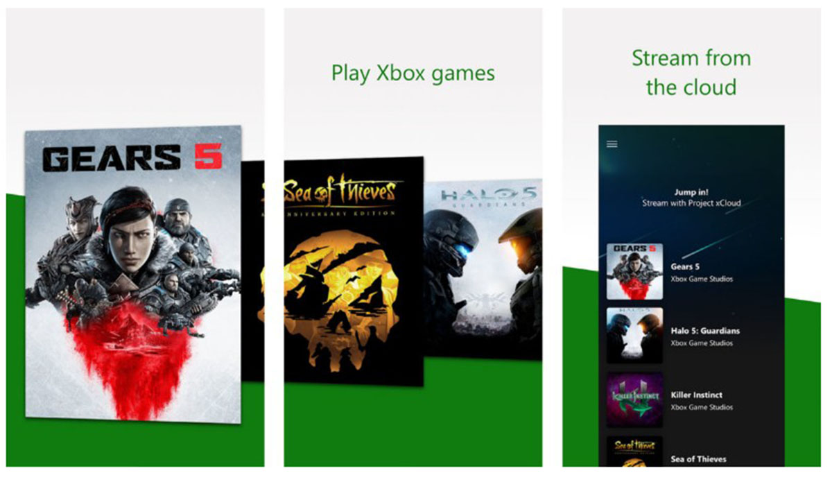 Xbox game streaming