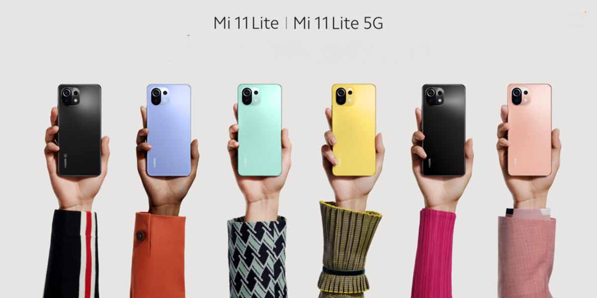 Xiaomi Mi 11 Lite y Mi 11 Lite 5G dimensiones y aspecto