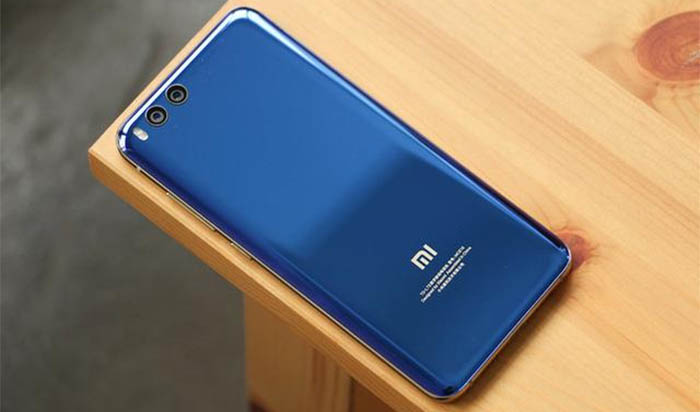 Xiaomi Mi 6 parte trasera