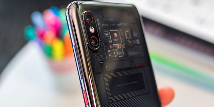 Xiaomi Mi 8 Pro transparente