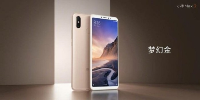 diseño xiaomi mi max 3