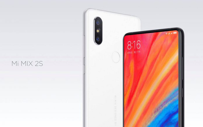 Xiaomi Mi Mix 2S su pantalla