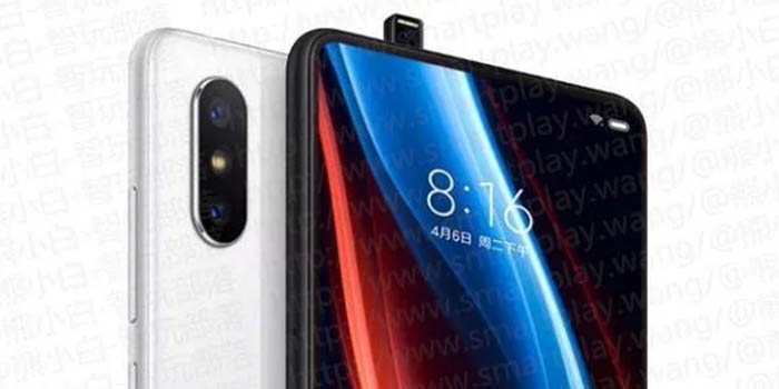 Xiaomi Mi Mix 3 cámara extraíble