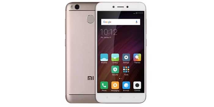 Xiaomi Redmi 4X dorado