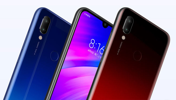 Xiaomi Redmi 7 diseno