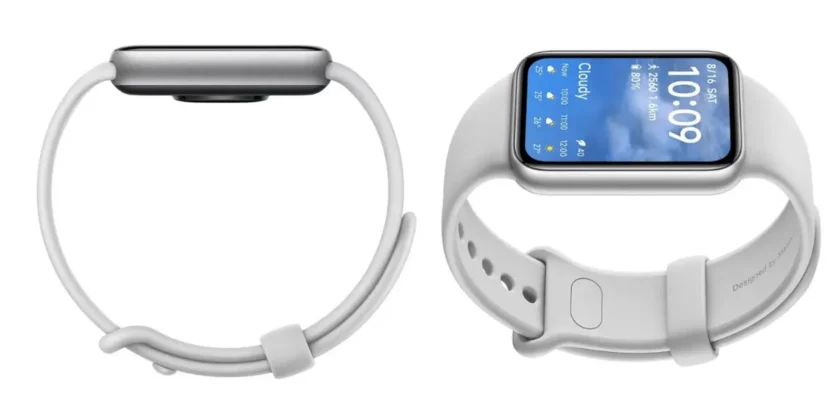 Xiaomi Smart Band 10 Pro en color blanco