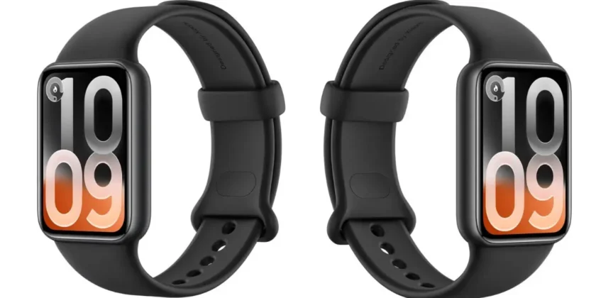Xiaomi Smart Band 10 Pro en color negro.