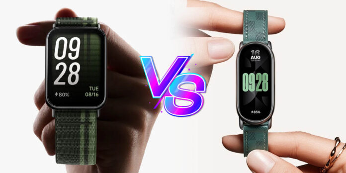 Xiaomi Smart Band 8 Pro vs Xiaomi Smart Band 8 comparativa diferencias