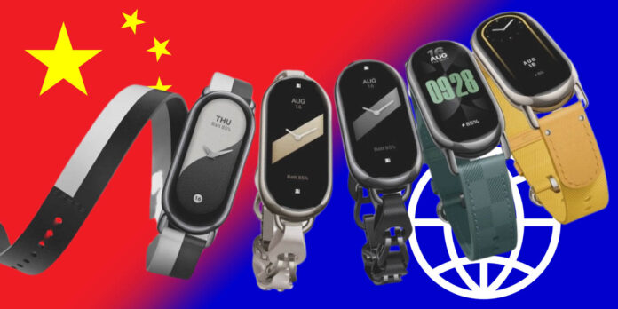 Xiaomi Smart Band 8 china vs global diferencias