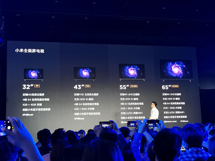 Xiaomi nuevos Mi TV