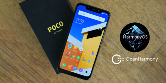 Xiaomi poco f1 compatible HarmonyOS