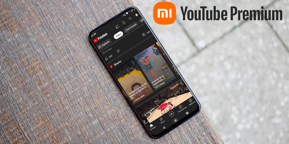 Xiaomi y Google regalan YouTube Premium gratis