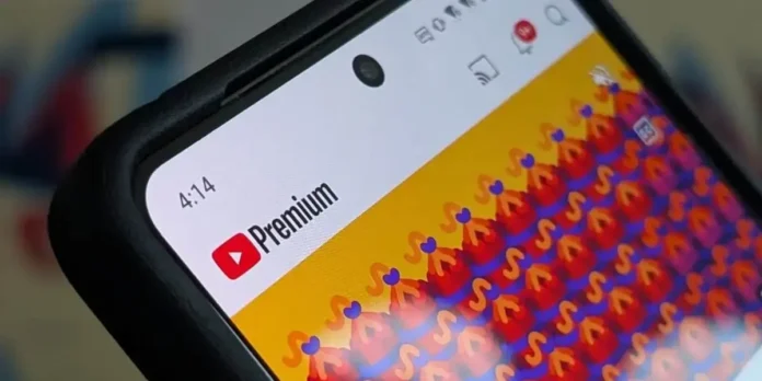 YouTube Premium esta mostrando anuncios usuarios